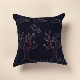  Tagai Work Cotton Cushion Cover (16 x 16 in) 