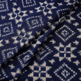Telia rumal handloom cotton pochampally double ikat fabric