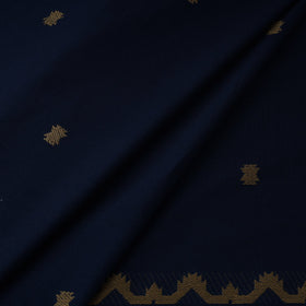 Thread buti cotton fabric with jamdani border 05