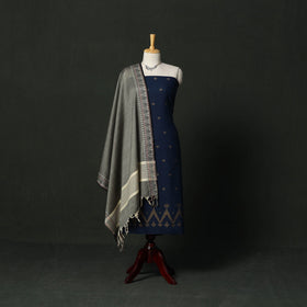 Thread buti cotton 2pc unstitched dress material