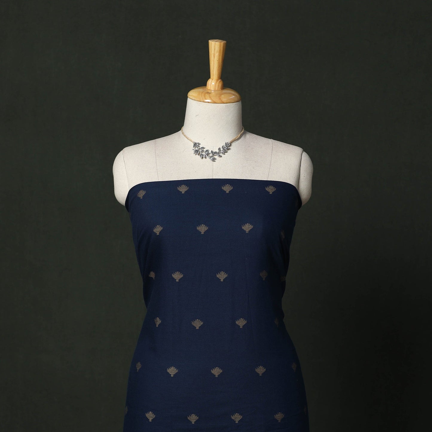 Thread buti cotton 2pc unstitched dress material