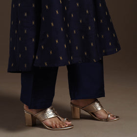 Blue Thread Buti A-Line Spun Dupion Silk Kurta Set (Set of 2)