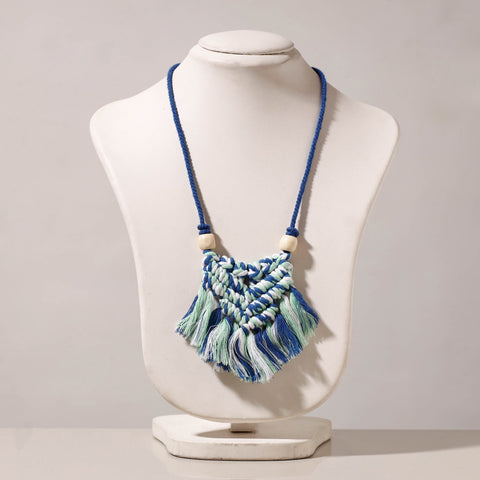 Buy Thread Work Handmade Macrame Necklace l iTokri.com