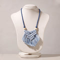 macrame choker necklace