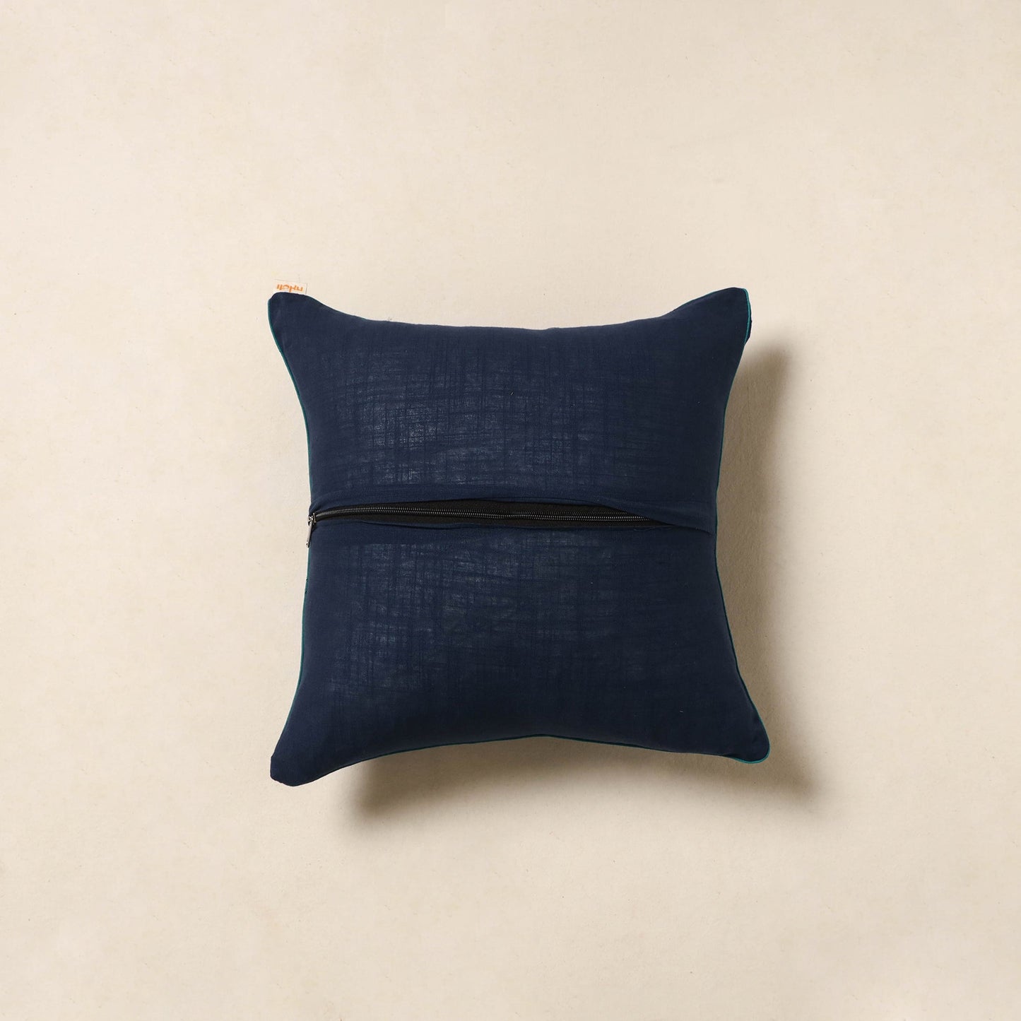 Blue - tie & dye cotton bandhani cushion cover 42