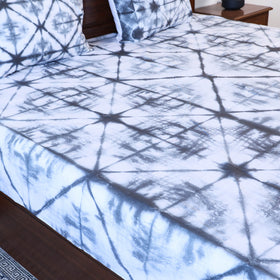 Buy Tie & Dye Cotton Double Shibori Bed Sheet Set