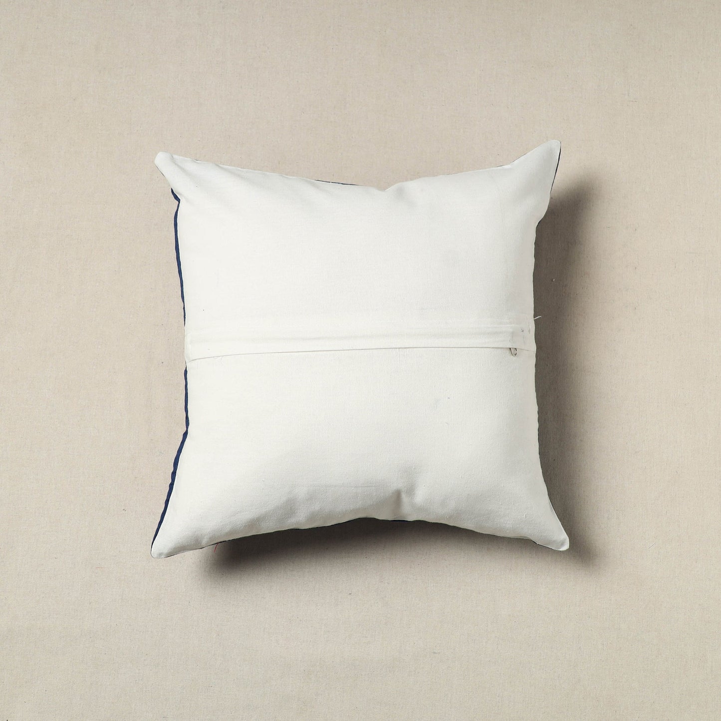 Buy Blue Tie & Dye Cotton Shibori Cushion Cover