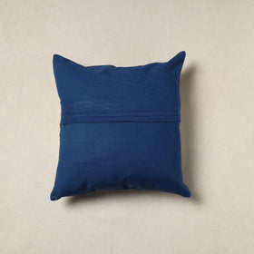 Blue - Tie & Dye Cotton Shibori Cushion Cover 09
