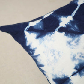 Blue - Tie & Dye Cotton Shibori Cushion Cover 09