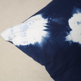 Blue - Tie & Dye Cotton Shibori Cushion Cover 10