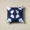 Blue - Tie & Dye Cotton Shibori Cushion Cover 10