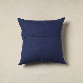 Blue - Tie & Dye Cotton Shibori Cushion Cover 10