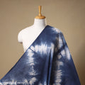 Buy Blue Tie-Dye Cotton Shibori Fabric Online