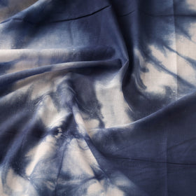 Buy Blue Tie-Dye Cotton Shibori Fabric Online