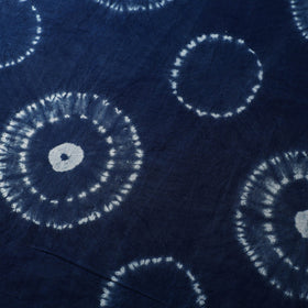 Buy Blue Tie & Dye Pure Cotton Shibori Fabric Online