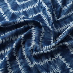  Blue Tie & Dye Pure Cotton Shibori Fabric Online