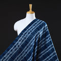  Blue Tie & Dye Pure Cotton Shibori Fabric 