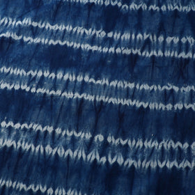  Blue Tie & Dye Pure Cotton Shibori Fabric 