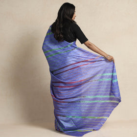  Leheriya Tie-Dye Tussar Silk Handloom Saree Online 