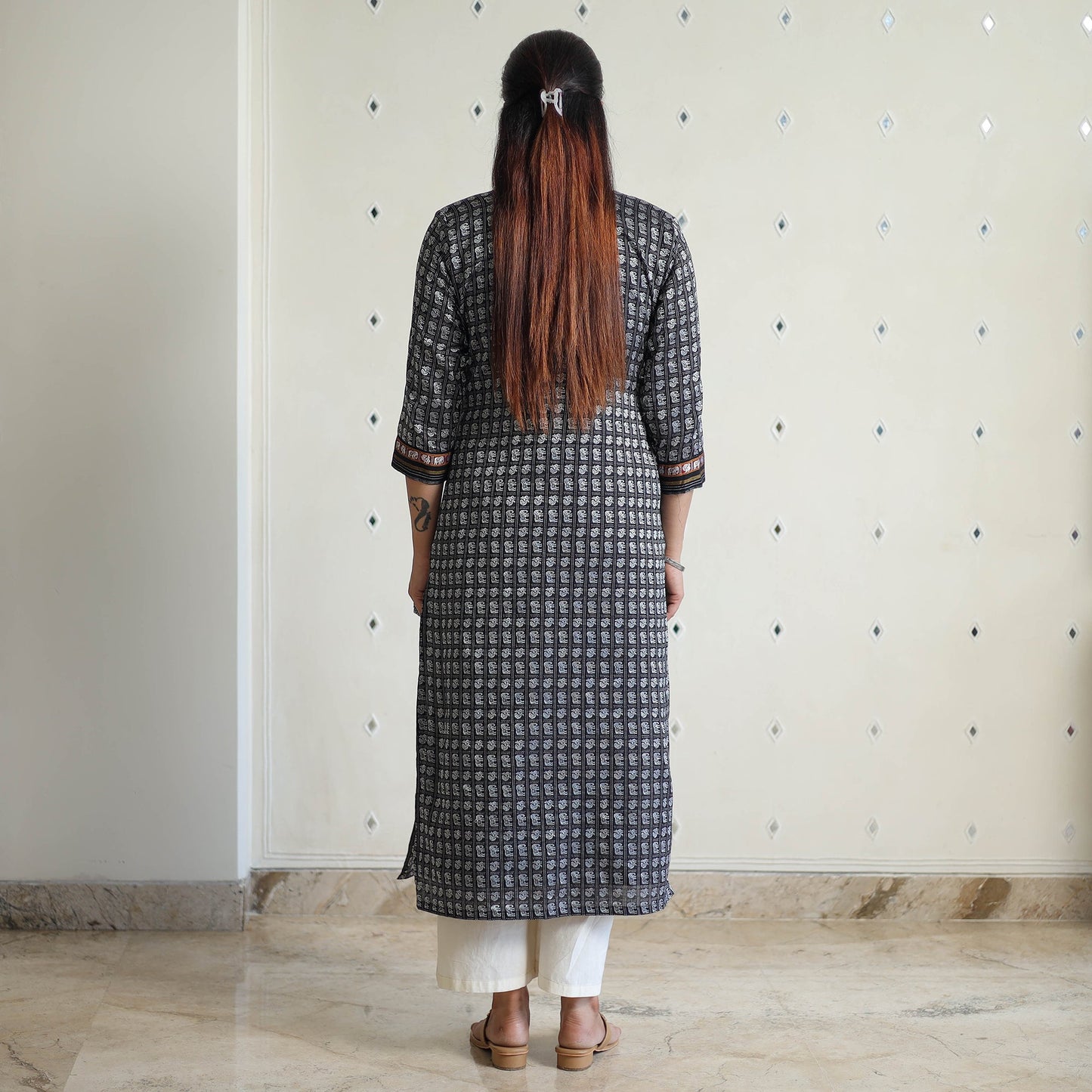 Traditional Khun Straight Kurta for Women