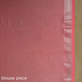 Blue - traditional handloom zari work silk maheshwari saree