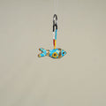 Blue Traditional Handmade Fish Doll Keychain