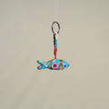 Blue Traditional Handmade Fish Doll Keychain