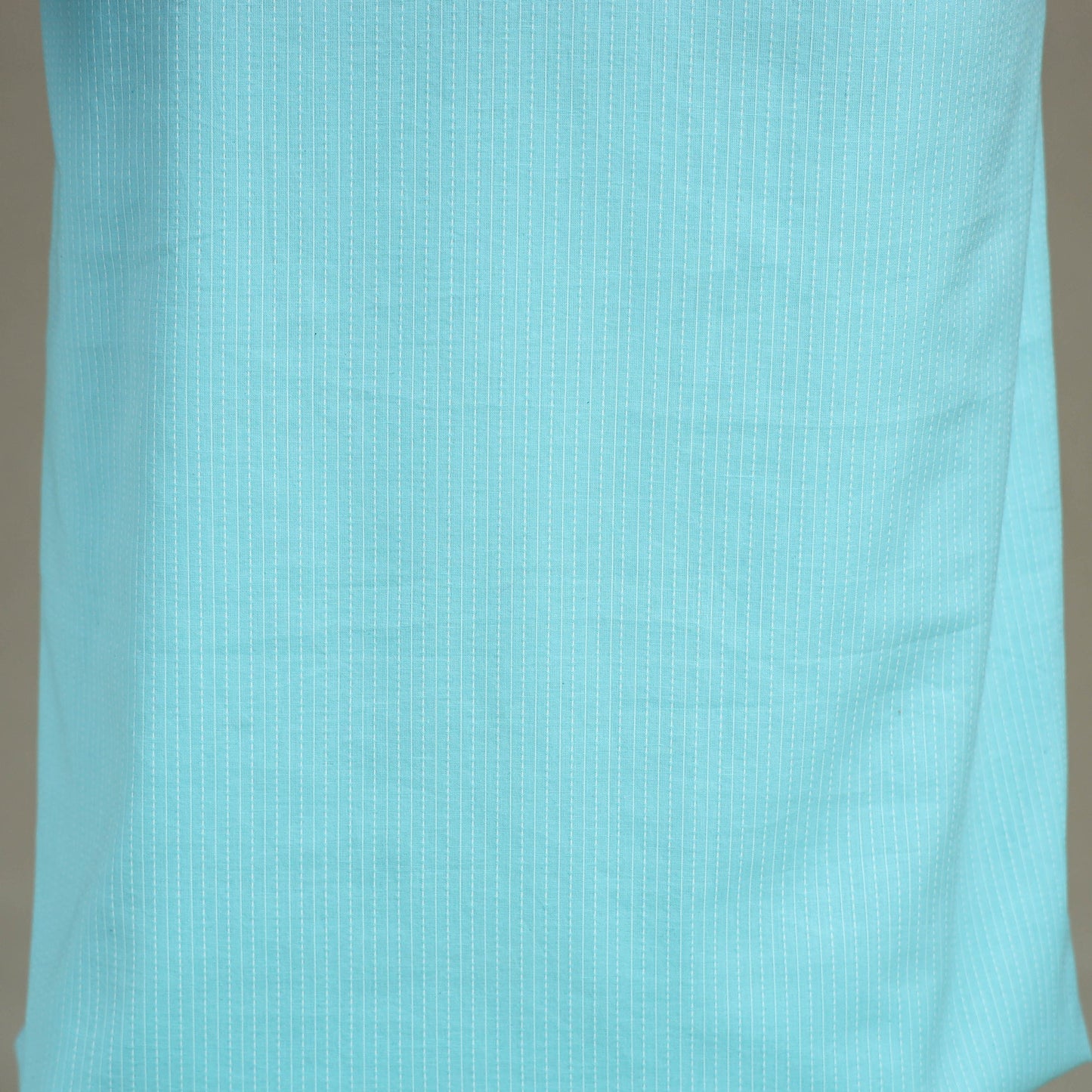 Blue Unstitched Plain Cotton Kurta Material