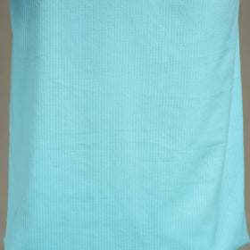 Blue Unstitched Plain Cotton Kurta Material