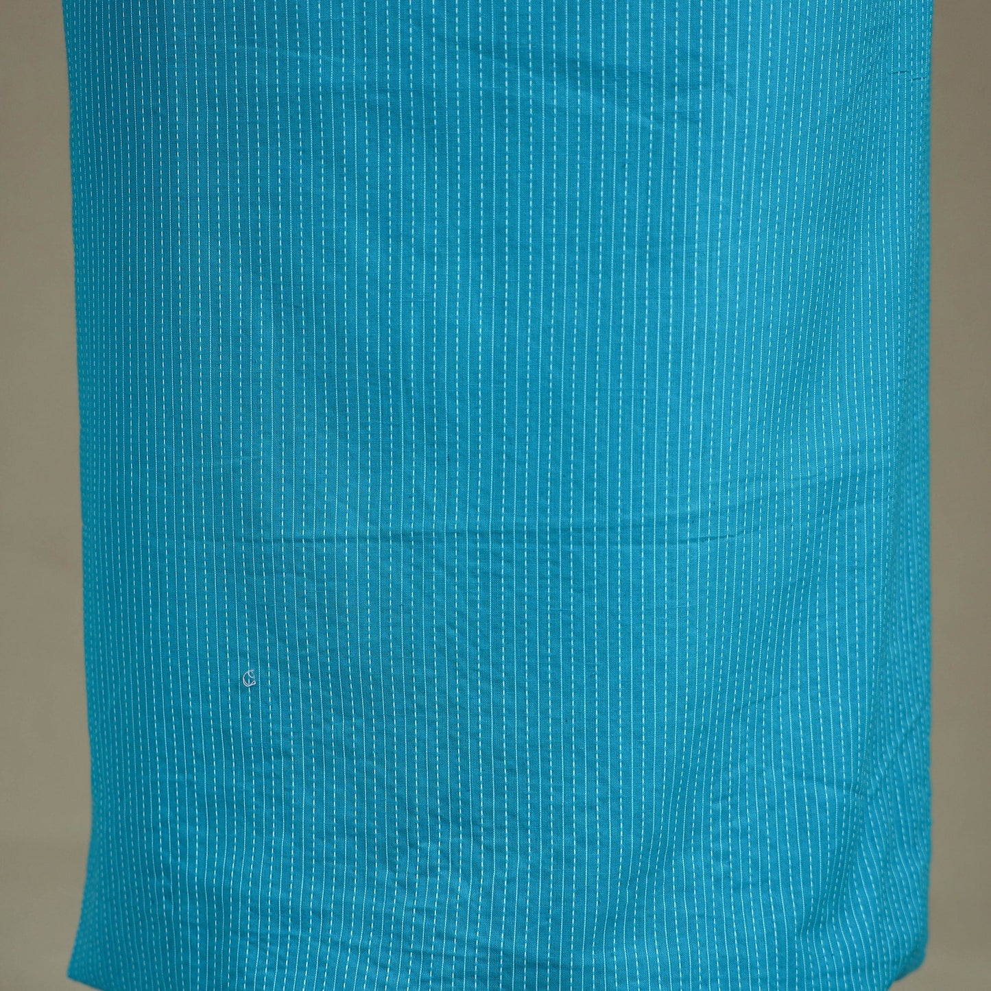 Blue Unstitched Plain Cotton Kurta Material