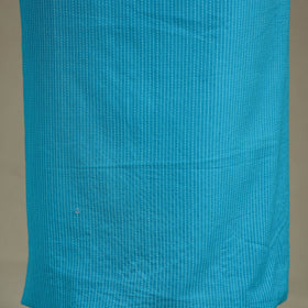 Blue Unstitched Plain Cotton Kurta Material