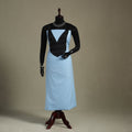 Blue Unstitched Plain Cotton Kurta Material