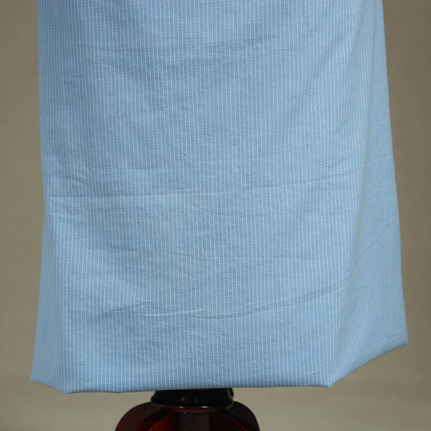 Blue Unstitched Plain Cotton Kurta Material