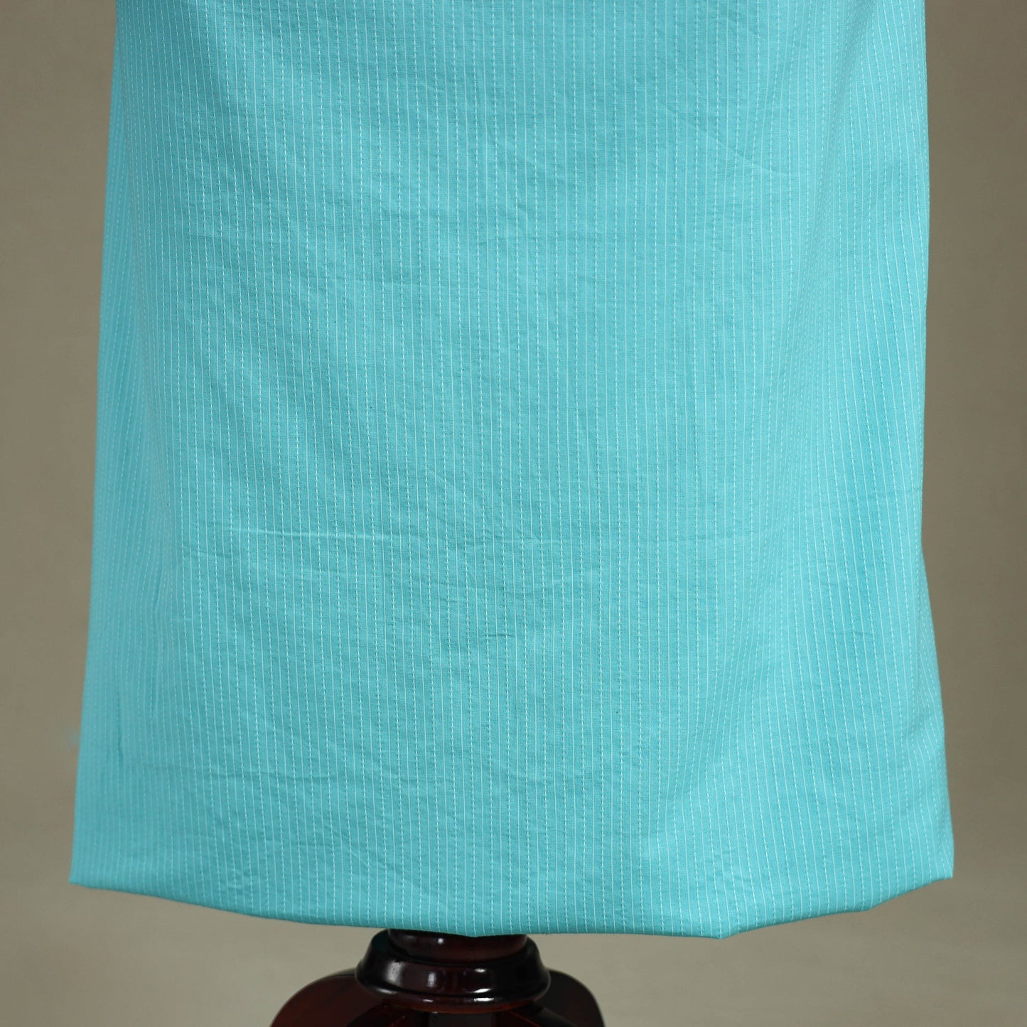 Blue Unstitched Plain Cotton Kurta Material