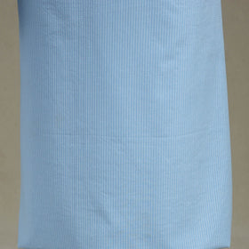 Blue Unstitched Plain Cotton Kurta Material