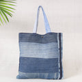 Blue Upcycled Handmade Denim Hand Bag