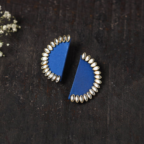 Vedika Stone Work Fabart Earrings 