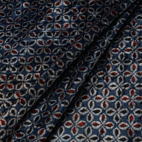 Velvet natural dyed hand fabric 09 - handcrafted