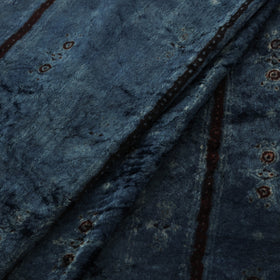 Velvet natural dyed hand fabric 23 - handcrafted