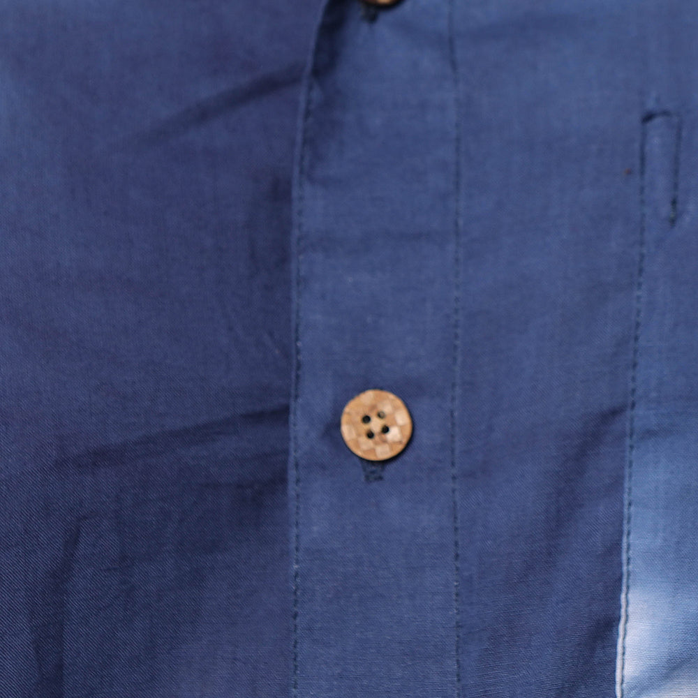 Buy Shibori Tie-Dye Cotton Men Full Sleeve Shirt Online at iTokri.com