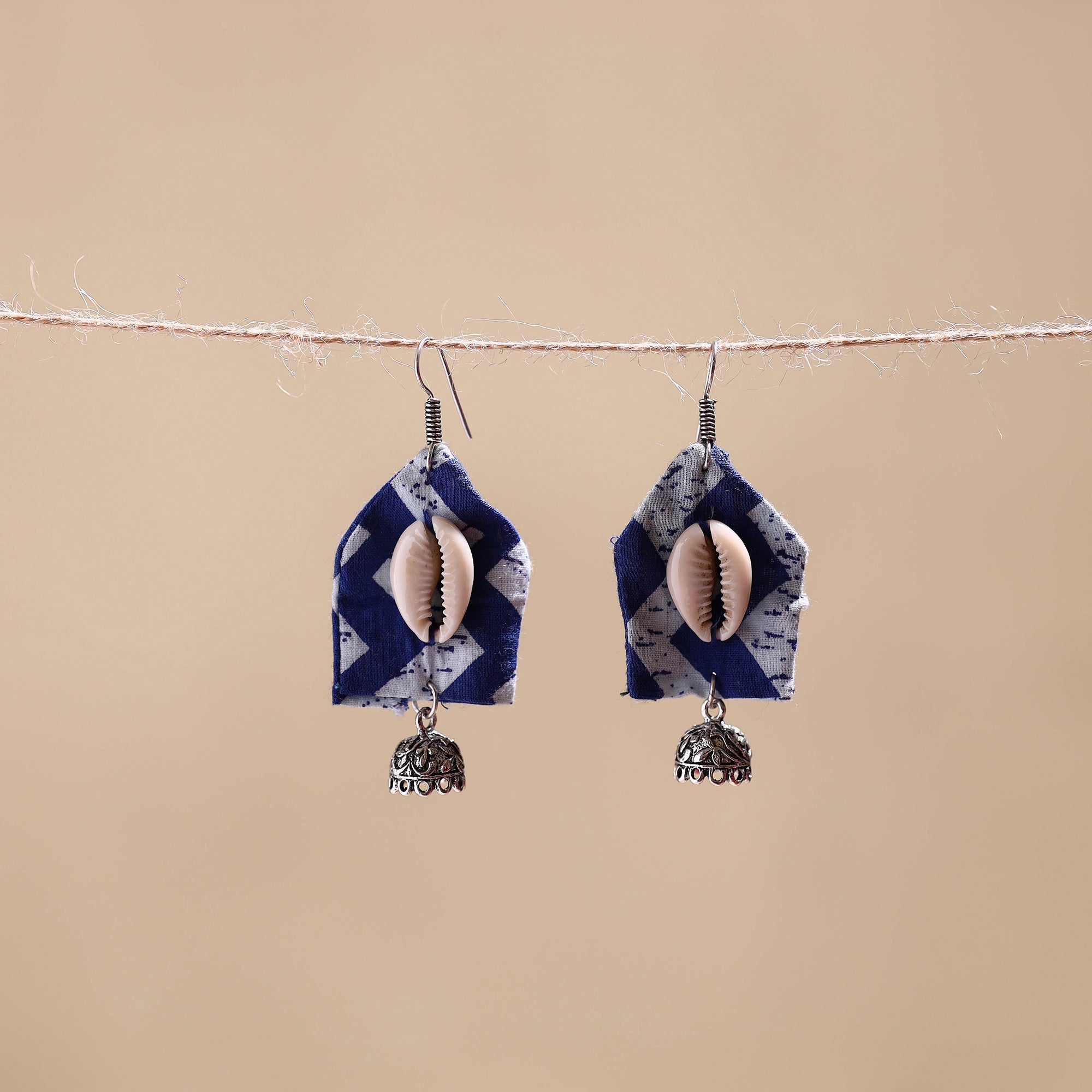 Yellow - Ayushi GS Fabart Handmade Earrings main image 1