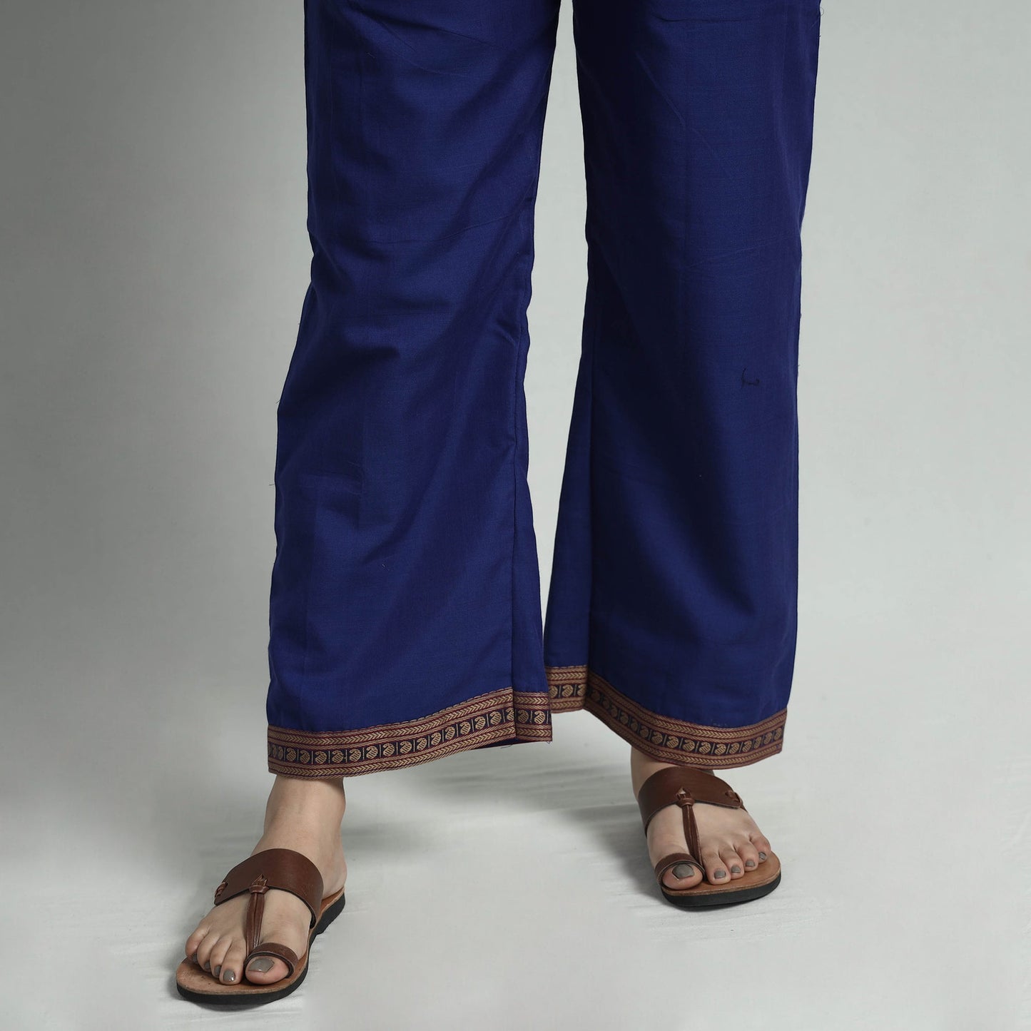 Buy Dharwad Cotton Kurta with Palazzo & Dupatta Set Online at iTokri.com