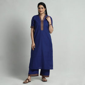 Buy Dharwad Cotton Kurta with Palazzo & Dupatta Set Online at iTokri.com