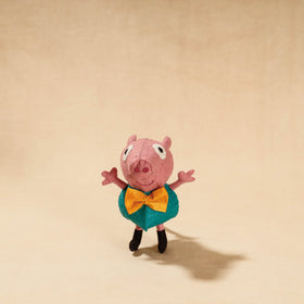  Buy Boy Piggie - Handmade Felt Work Stuffed Soft Toy Soft Toy 