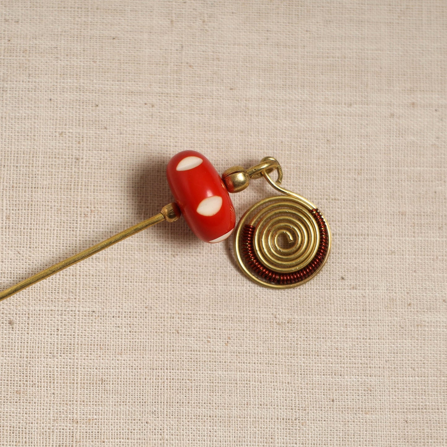 Brass metal handcrafted juda pin 22