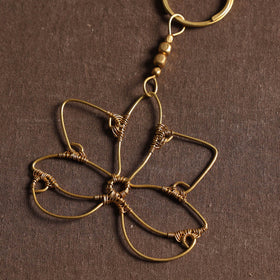  Brass Metal Handcrafted Dokra Keychain 