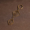  Brass Metal Handcrafted Dokra Keychain 