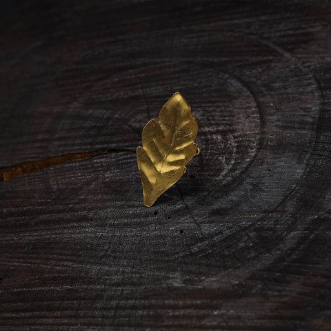 Brass metal handcrafted dokra ring 08