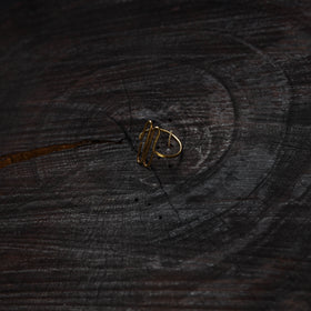 Buy Brass Metal Handcrafted Dokra Ring