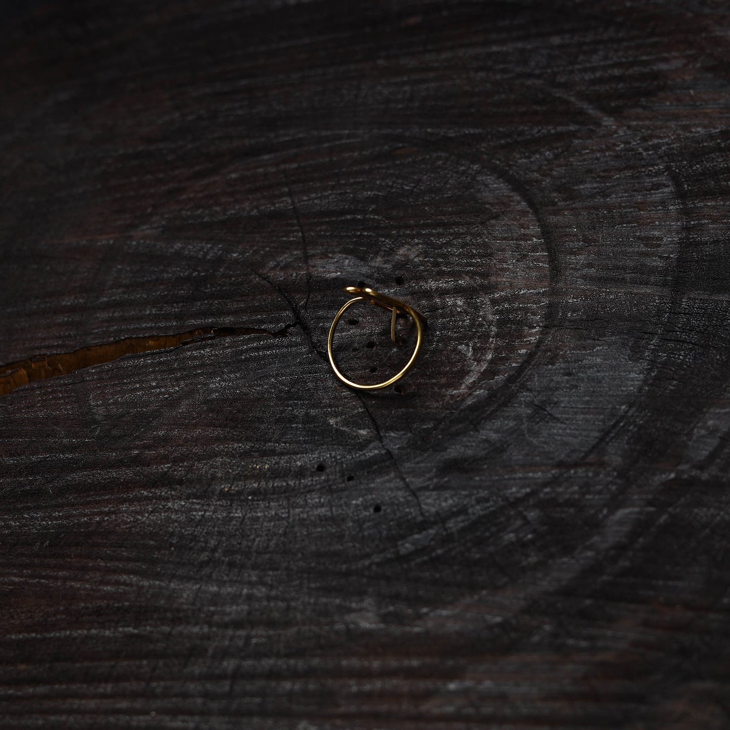 Buy Brass Metal Handcrafted Dokra Ring